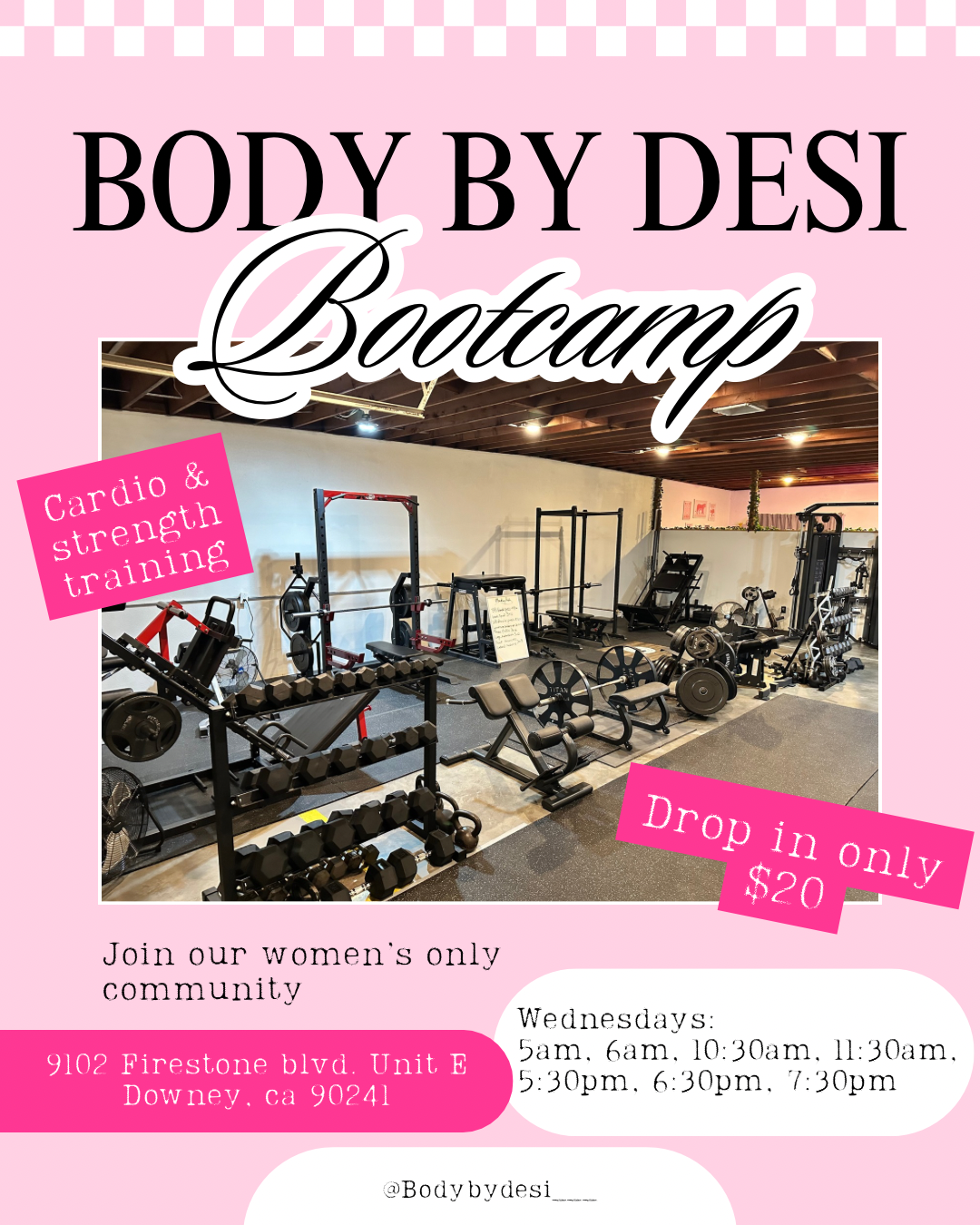 Bootcamp drop in