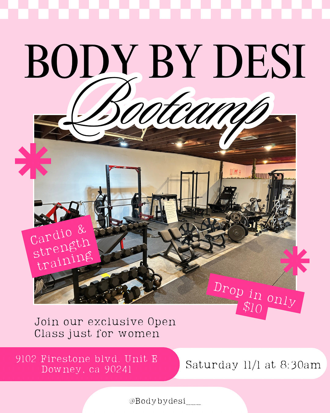 BBD Saturday Bootcamp!