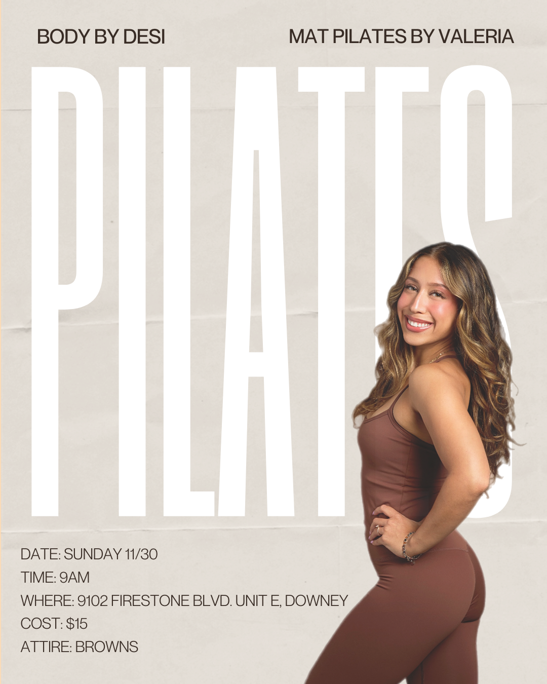 Mat Pilates w/ Valeria
