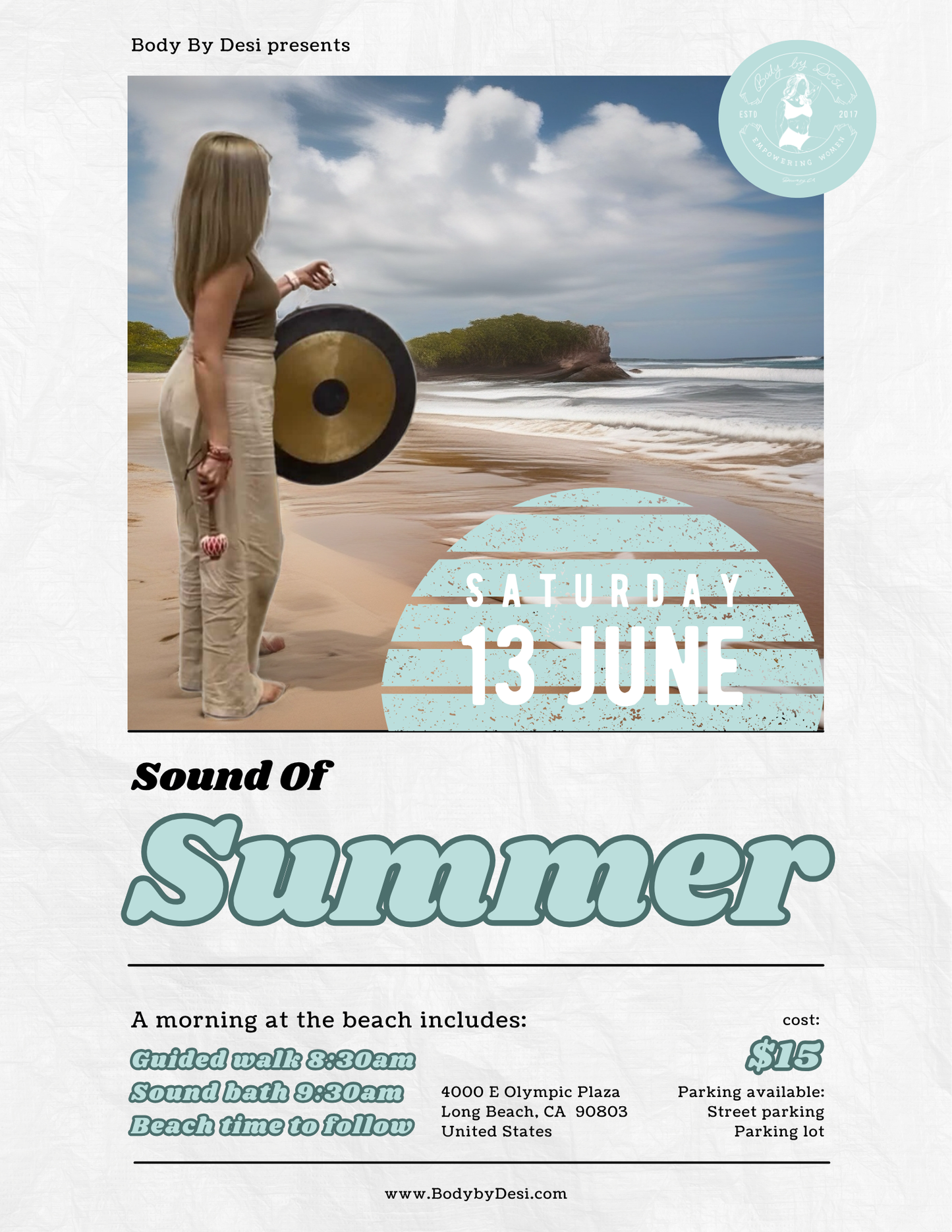 Sound of Summer: walk & sound bath