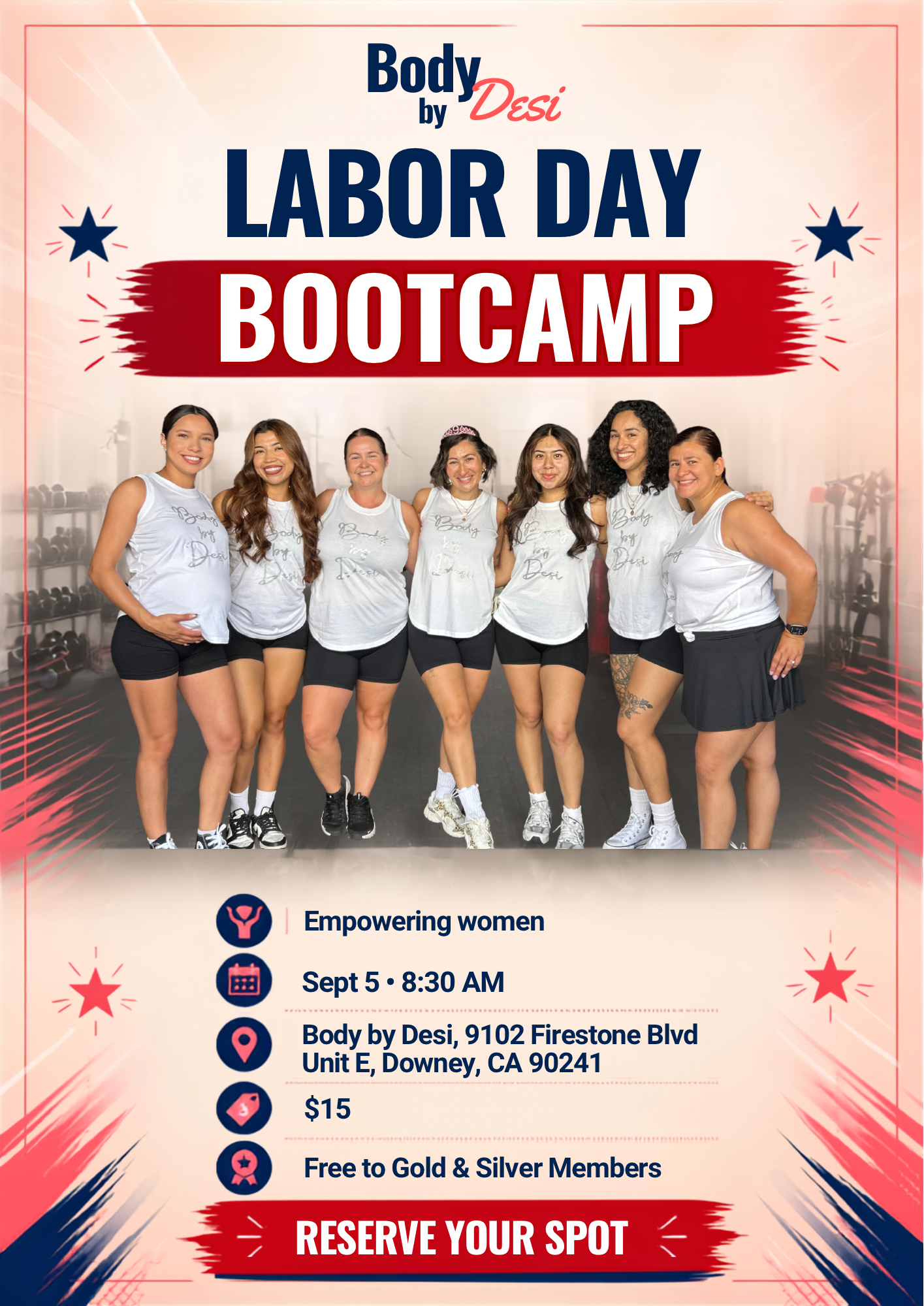 Labor Day bootcamp!