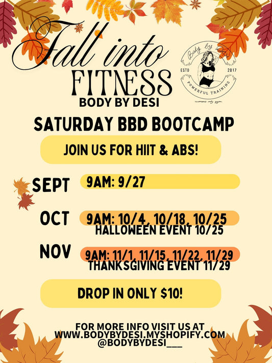 BBD Saturday Bootcamp!