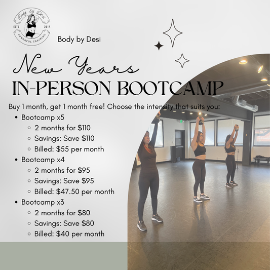 Bootcampx5 Buy 1 month get 1 free!