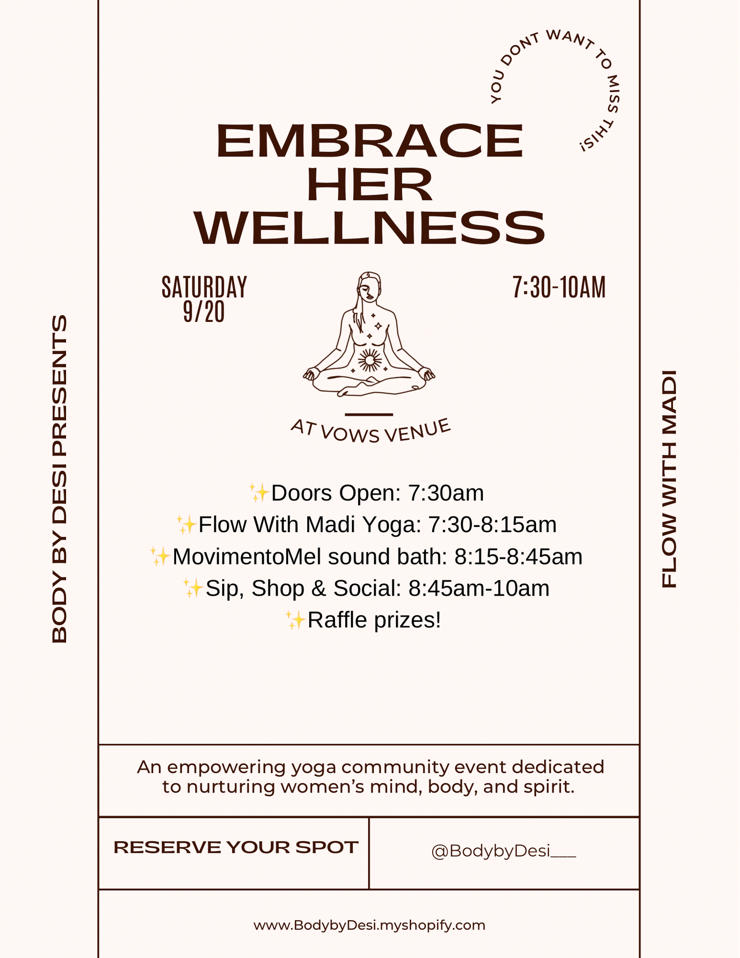 Embrace her wellness