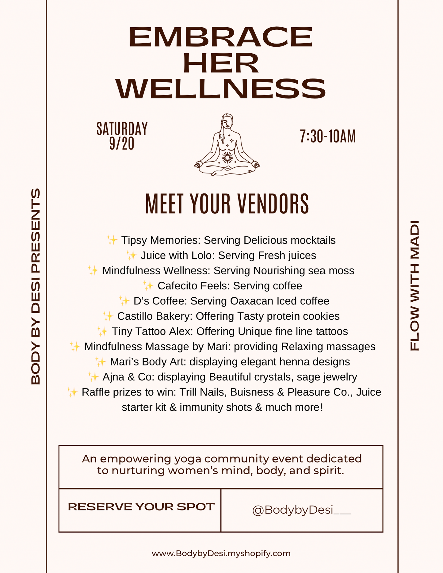 Embrace her wellness